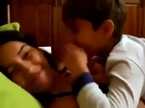 Shameful act b_w 20 years girls and young boy watch video_2