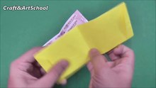 How to make origami paper wallet _ Origami _ Paper Folding Craft Videos & Tutorials.-iU