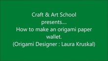 How to make origami paper wallet _ Origami _ Paper Folding Craft Videos & Tutorials.-iU