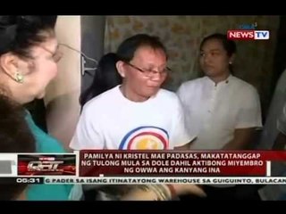 Dating first lady Imelda Marcos, bumisita sa burol ng namatay na youth volunteer