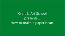 How to make paper heart for decorations _ DIY Paper Craft Ideas, Videos & Tutorials.-h18XtLqw