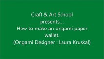 How to make origami paper wallet _ Origami _ Paper Folding Craft Videos & Tutorials.-iUn_Vr-uT