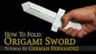 How To Fold - Origami Sword-cBJ