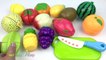 Toy Cutting Velcro Fruits Cooking Playset Food Toys Play Doh Cars Learn Colors Fun Learning Kids-Ukc3a