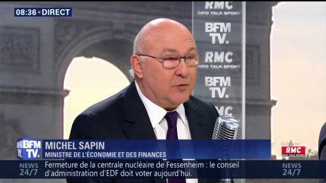 Michel Sapin: Le candidat de mon parti c’est Benoît Hamon, je voterai donc Benoît Hamon