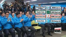 Korea's presidential race heats up with major candidates in place