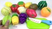 Toy Cutting Velcro Fruits Cooking Playset Food Toys Play Doh Cars Learn Colors Fun Learning Kids-Ukc