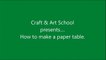 How to make origami paper table - 2 _ Origami _ Paper Folding Craft Videos & Tutorials.-gI-4r
