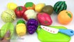 Toy Cutting Velcro Fruits Cooking Playset Food Toys Play Doh Cars Learn Colors Fun Learning Kids-Ukc3