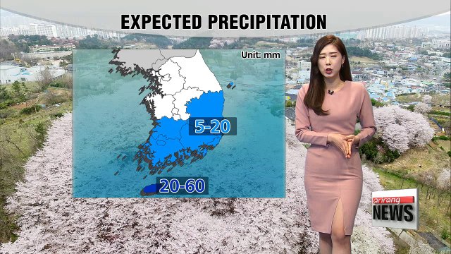 Cloudy skies under clean air, rain to continue on Jeju till tonight