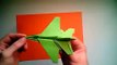 How To Make An Origami F16  Fighter Jet Paper Airplane - Easy Paper Plane Origami Jet Fighter-P62