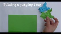 Folding frog easy way-UIvbU