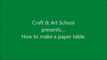 How to make origami paper table - 2 _ Origami _ Paper Folding Craft Videos & Tutorials.-gI-4r