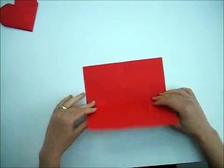 Herz falten - Origami - einfach-nNi
