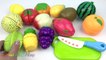 Toy Cutting Velcro Fruits Cooking Playset Food Toys Play Doh Cars Learn Colors Fun Learning Kids-Ukc3a