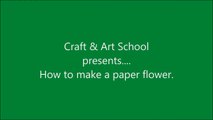 How to make simple & easy paper flower - 4 _ Kirigami _ Paper Cutting Craft Videos & Tutorials.-tY