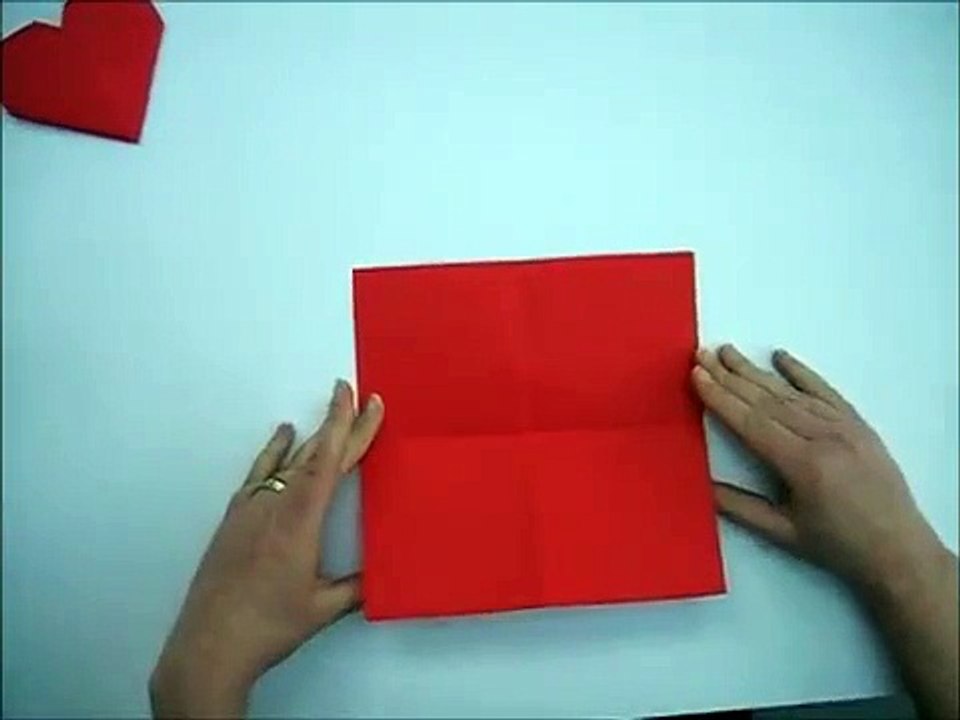 Herz falten - Origami - einfach-nN