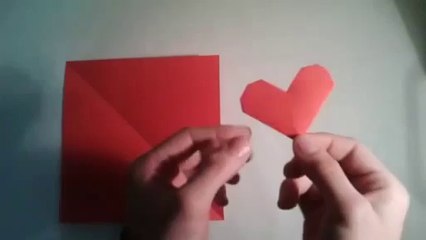 Origami Easy Valentine's Day Heart-FHd0