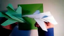 How To Make An Origami F14 Tomcat Fighter Jet Paper Airplane - Easy Paper Plane Origami Jet Fighter-DERm_h