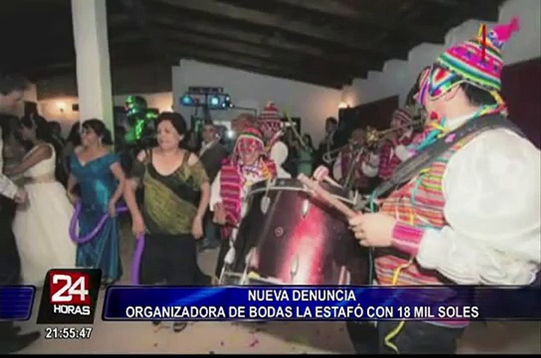 Denuncian por estafa a organizadora de bodas