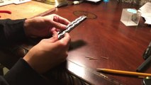 How To Make A Paper Butterfly Knife _ Balisong (Simple Version)-TXm