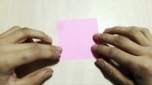【DIY craft】 Tulip. Origami. The art of folding paper.-bsFx