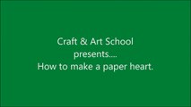 How to make paper heart for decorations _ DIY Paper Craft Ideas, Videos & Tutorials.-h18X