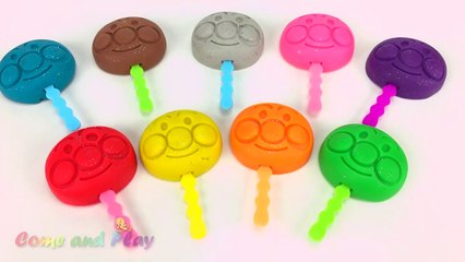 Anpanman Play Doh Ice Cream Learn Colors Finger Family Rhymes Daddy Finger Clay Foam Surprise Toys-FxvF