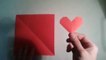 Origami Easy Valentine's Day Heart-FHd07E