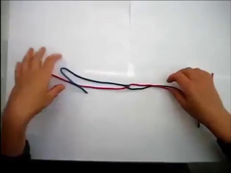 Scoubidou Anleitung einfach - Runde Knoten - Bänder Basteln _ flechten-MHjud3