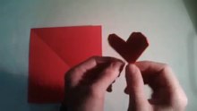 Origami Easy Valentine's Day Heart-FHd07E8b