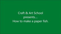 How to make an origami paper fish - 6 _ Origami _ Paper Folding Craft, Videos and Tutorials.-FDI