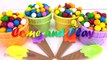 Gum ball Ice Cream Surprise Toys Disney Night Garden Pixar Cars MLP Learn Colors Play Doh Molds-ZmpM