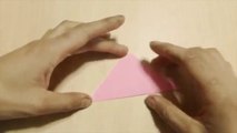 【DIY craft】 Tulip. Origami. The art of folding paper.-bsFxlkQ