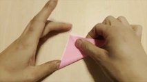 【DIY craft】 Tulip. Origami. The art of folding paper.-bsFxlk