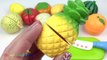 Toy Cutting Velcro Fruits Cooking Playset Food Toys Play Doh Cars Learn Colors Fun Learning Kids-Ukc3ac