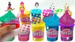 DIY How to Make Play Doh Tubs Modelling Clay Glitter Disney Princess Dresses Magiclip Modeling Clay-D_xMBjWr