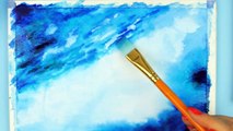 Watercolor For Beginners _ Supplies & Watercolor Techniques for Beginners & Painting the Ocean-Wg_vJz