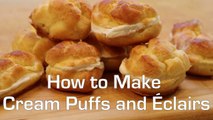 How to Make Cream Puffs & Éclairs-PF7Ry