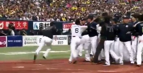 2017初乱闘！阪神対ヤクルト 20170404