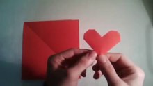 Origami Easy Valentine's Day Heart-FHd