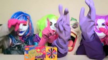 Spiderman vs Frozen Elsa vs Joker Squad! Jelly Bean Boozled! - Funny Superheroes-hH