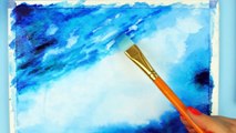 Watercolor For Beginners _ Supplies & Watercolor Techniques for Beginners & Painting the Ocean-Wg_vJ