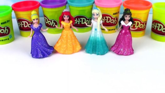 play doh glitter princess