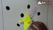 Origami Art -  How to make an origami flopping bird-G1T