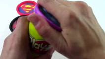 Learn Colors Play Doh Cups Modelling Clay Toys MARVEL AVENGERS, IRON MAN, CAPTAIN AMERICA, SPIDERMAN-Q