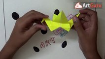 Origami Art -  How to make an origami flopping bird-G1Ta