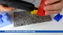 How To Make LEGO SOAP! DIY Glycerin Soap Tutorial-Q