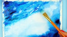 Watercolor For Beginners _ Supplies & Watercolor Techniques for Beginners & Painting the Ocean-Wg_vJzRL