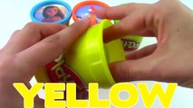 Learn Colors Modeling Clay DISNEY MOANA learn Colors Play Doh Cans Surprise Toys Modelling Clay-15gwI